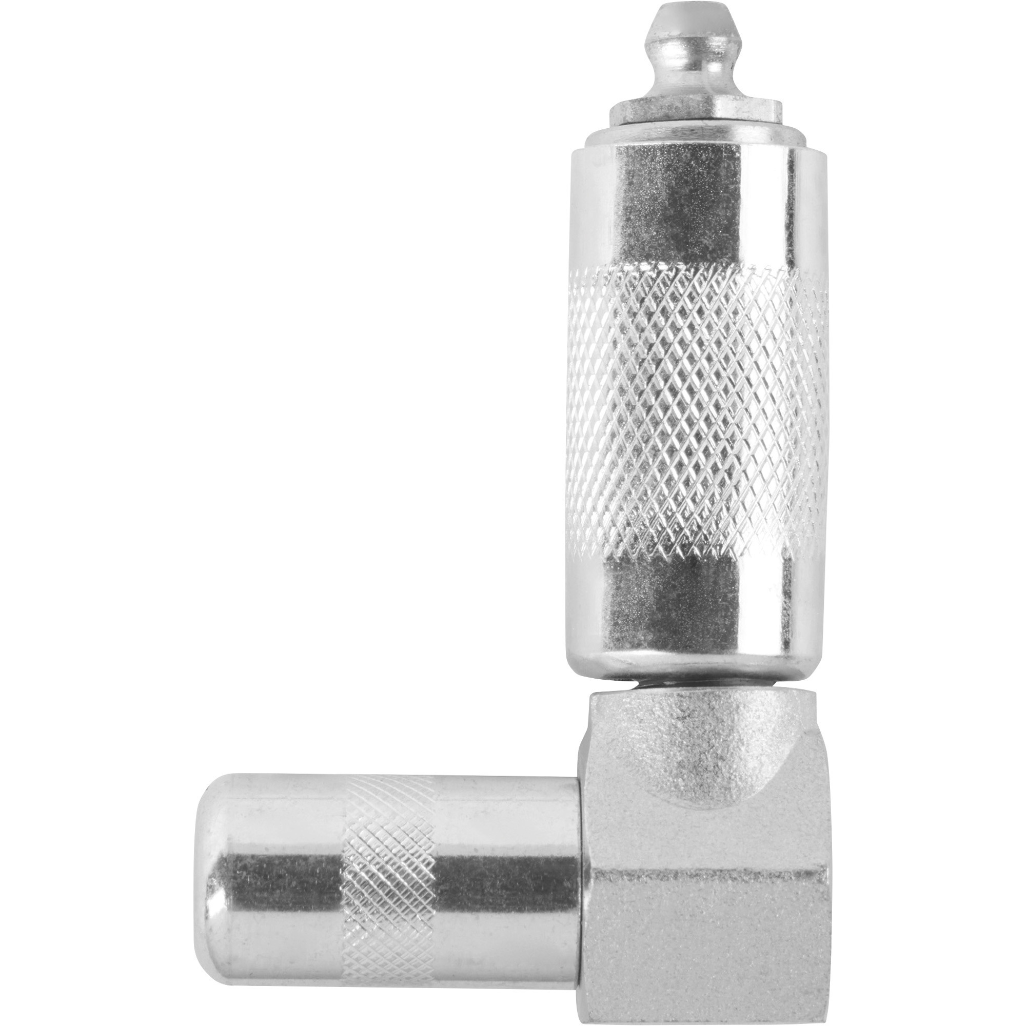 Milwaukee® Right Angle Grease Coupler, 9/16in., 10,000 PSI, Model# 49-16-2648